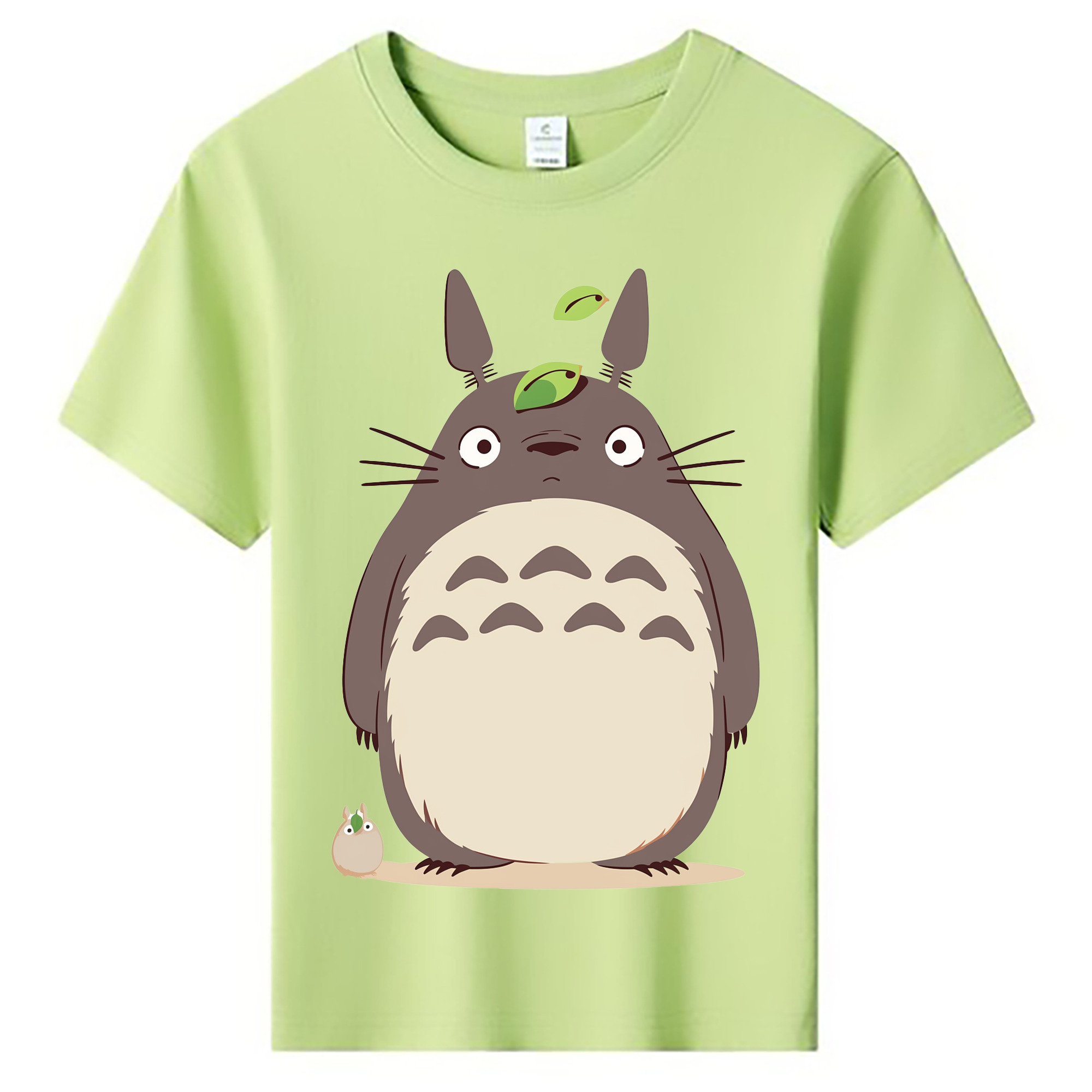 （画像用） となりのトトロ 草壁メイ 草壁サツキ My Neighbor Totoro Satsuki Kusakabe Mei Kusakabe 綿100％キッズTシャツ（フロントプリント）